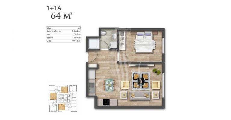 Udul Project IMT-132 | Apartment Plans