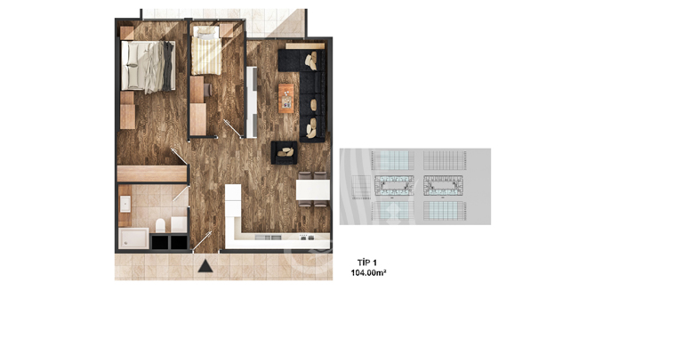 Airport Project IMT-140 | Apartment Plans