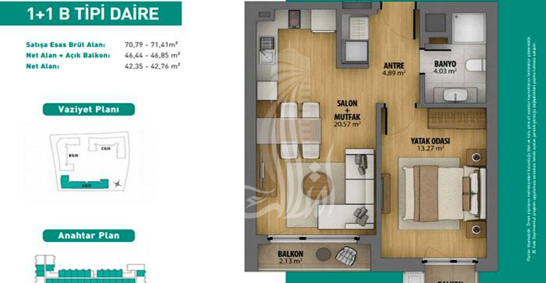 Turquoise Project IMT-141 | Apartment Plans
