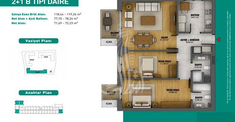 Turquoise Project IMT-141 | Apartment Plans
