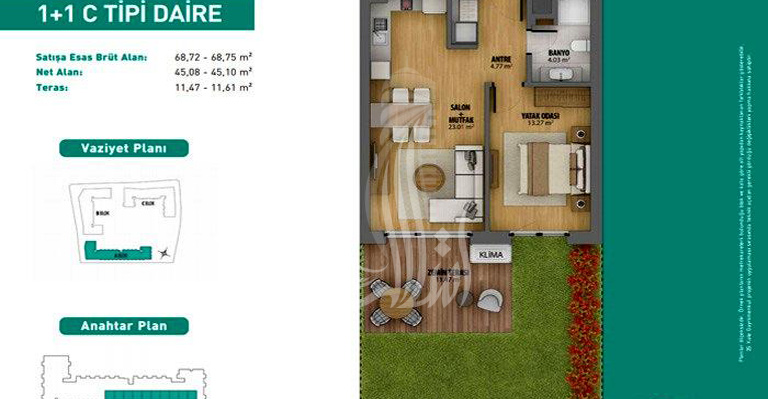 Turquoise Project IMT-141 | Apartment Plans