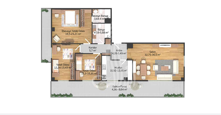 Smile of Life IMT-142 Project | Apartment Plans