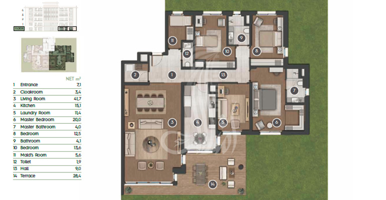 IMT-154 Eston Park Project | Apartment Plans