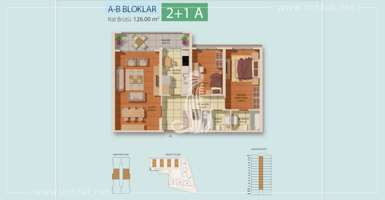 Проект IMT-172 Marmara Residence (4) | Планировки квартир