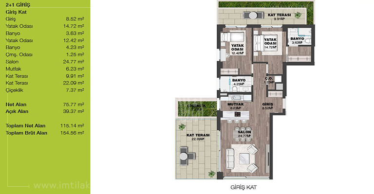 Sea Reserve Project  IMT-173 | Apartment Plans