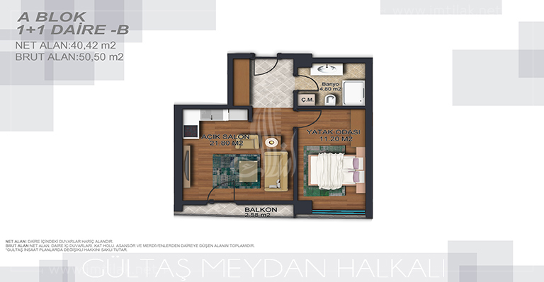 Résidences Halkali IMT-175 | Plan de construction