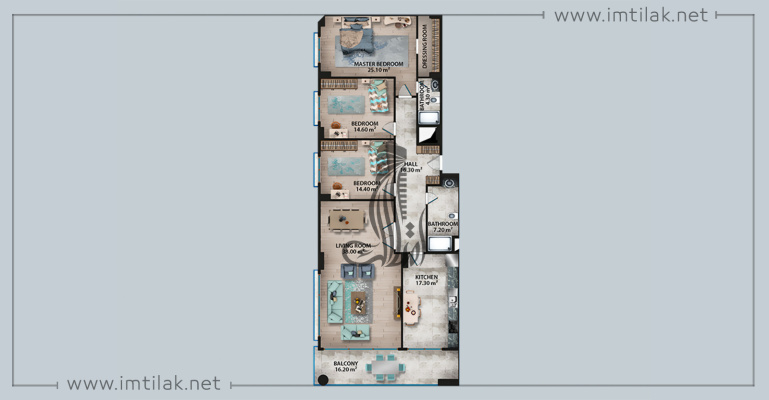 Marina Sun IMT-241 | Apartment Plans