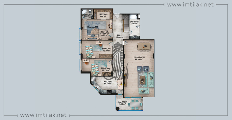 Marina Sun IMT-241 | Apartment Plans