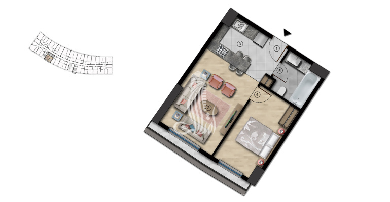 Novi Complex IMT-242 | Apartment Plans