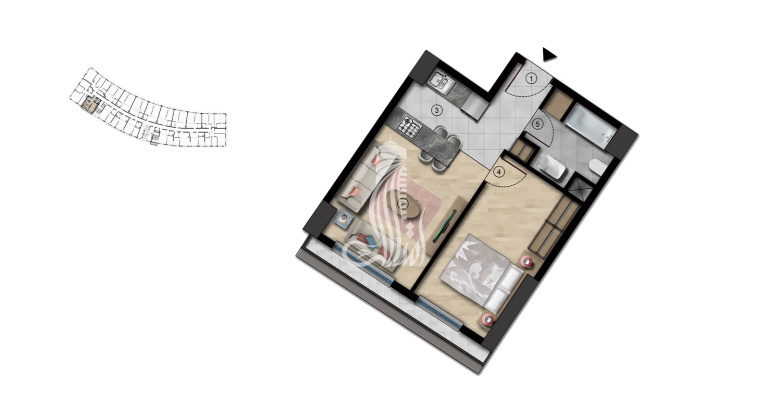 Novi Complex IMT-242 | Apartment Plans