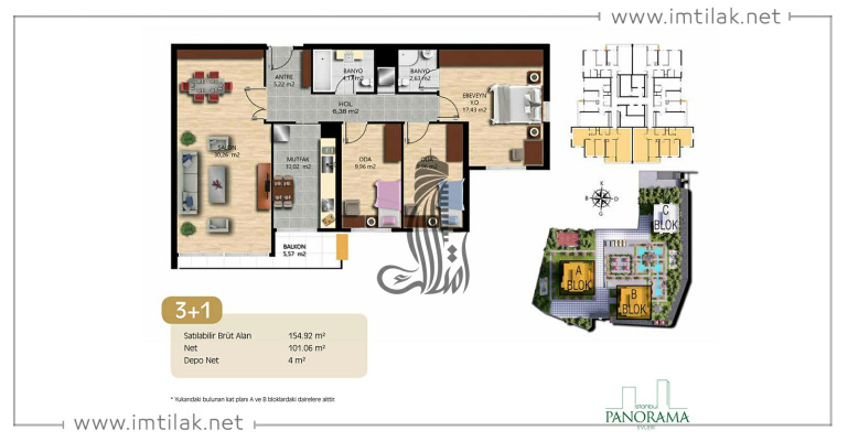 Résidence Panorama IMT – 243 | Plan de construction