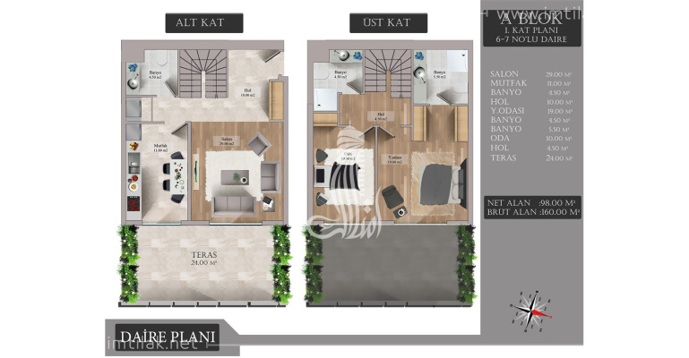 Center Hill  IMT - 248 | Apartment Plans