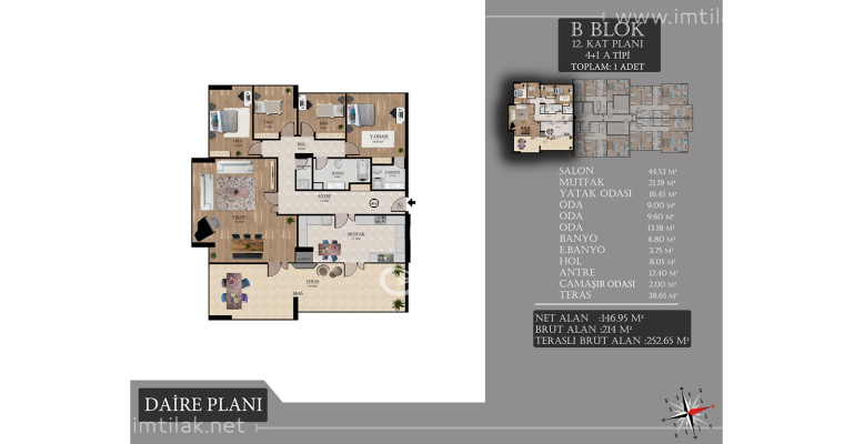 Center Hill  IMT - 248 | Apartment Plans