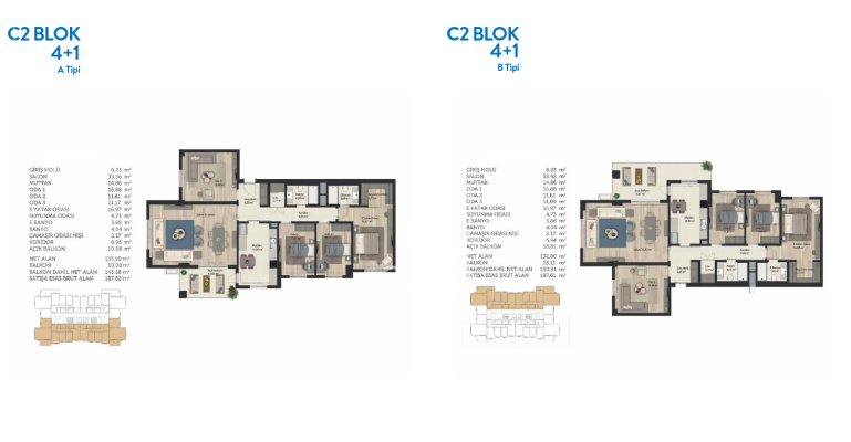 Basak Eurasia IMT - 251 | Apartment Plans