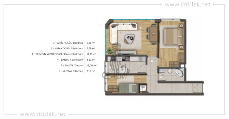 Modern Complex  IMT - 255 | Apartment Plans