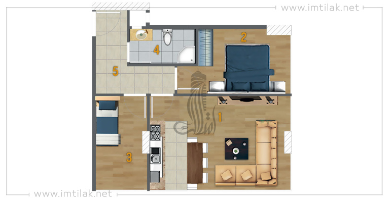 Levent Tower  IMT - 257 | Apartment Plans