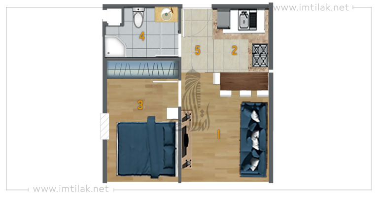 Levent Tower  IMT - 257 | Apartment Plans