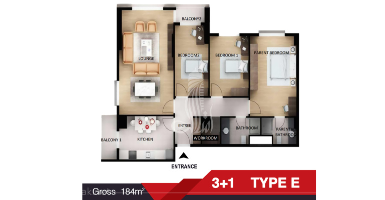 Olgay Residence  IMT - 261 | Apartment Plans