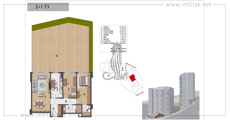 Two Towers Project  IMT - 263 | Apartment Plans