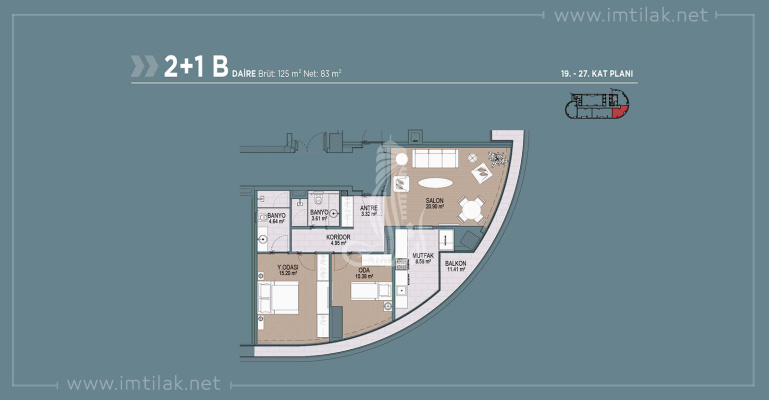 Polat Tower 264 - IMT | Apartment Plans