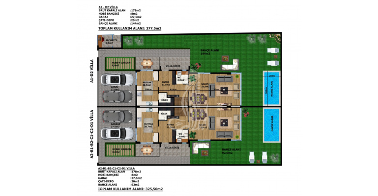 IMT - 758  Kundu Villas | Apartment Plans