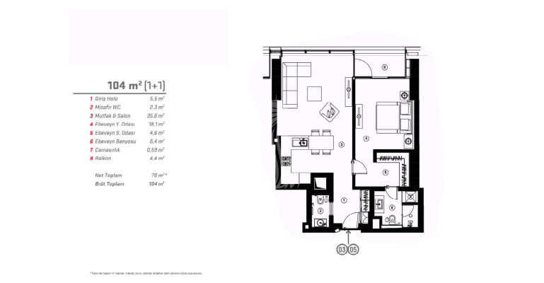 Maslak Towers Complex  IMT - 278 | Apartment Plans