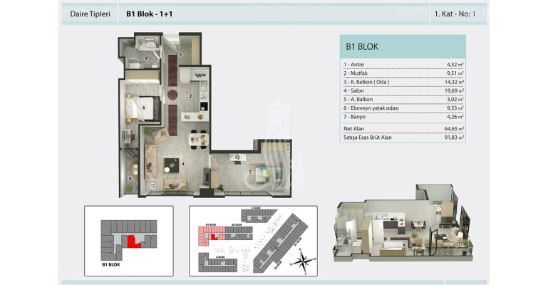 Turkana Project  IMT - 281 | Apartment Plans