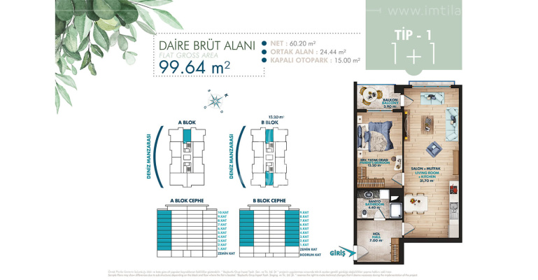 Palm Beach Project  IMT - 283 | Apartment Plans