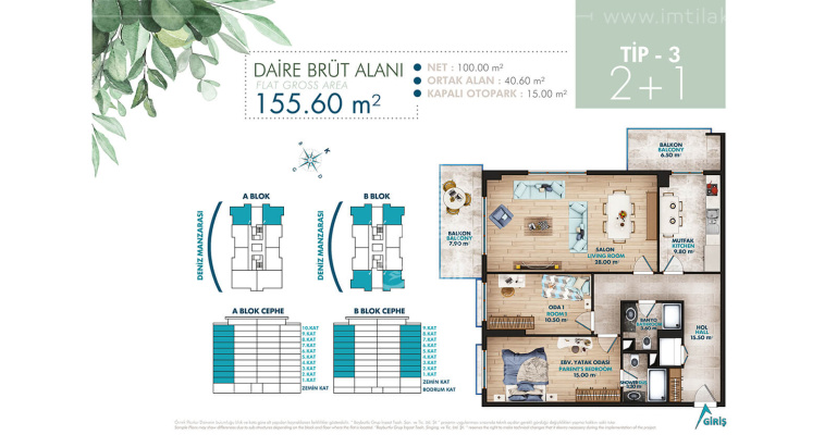 Palm Beach Project  IMT - 283 | Apartment Plans
