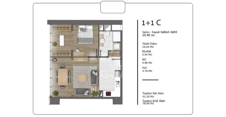 Gul Express Complex  IMT - 293 | Apartment Plans
