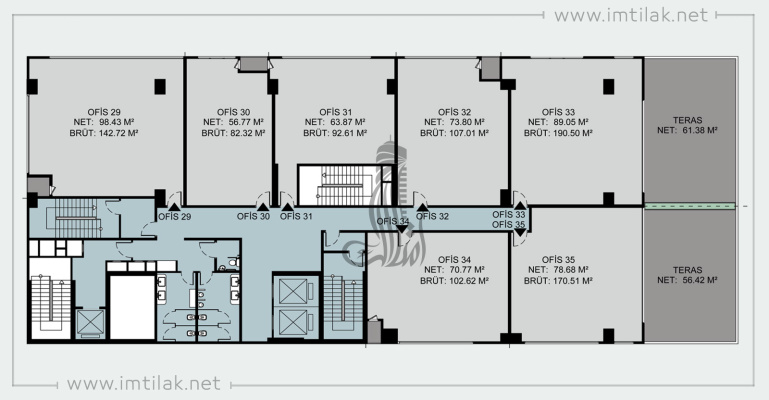 Otto Atasehir Project  IMT - 422 | Apartment Plans