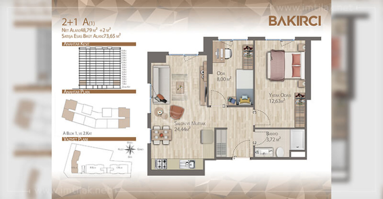 Résidence Bakirci IMT - 1311 | Plan de construction