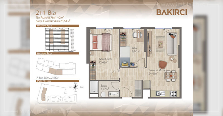Résidence Bakirci IMT - 1311 | Plan de construction