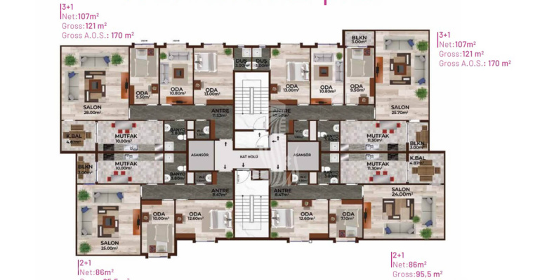 Orchid  IMT - 1302 | Apartment Plans