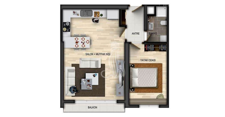Azfor Residences  IMT - 429 | Apartment Plans