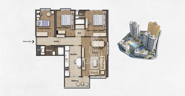 Elise Complex  IMT - 431 | Apartment Plans