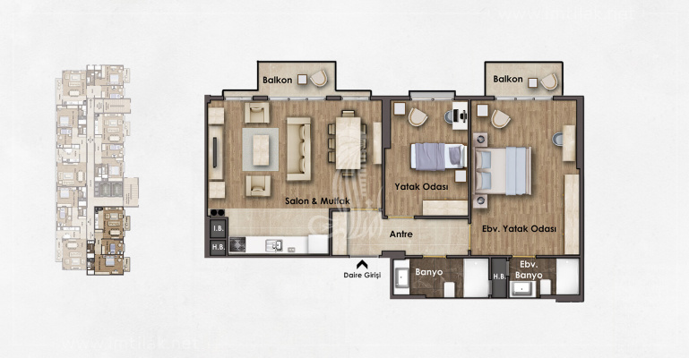 Elise Complex  IMT - 431 | Apartment Plans