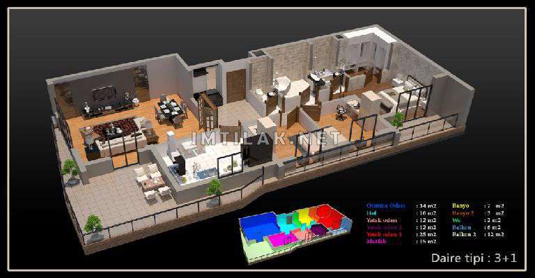 Lakefront apartments for sale with installment plans in Trabzon | Apartment Plans
