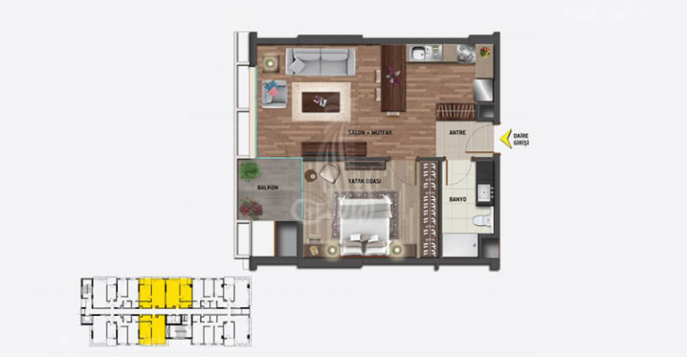 Mostar Complex 1313 - IMT | Apartment Plans