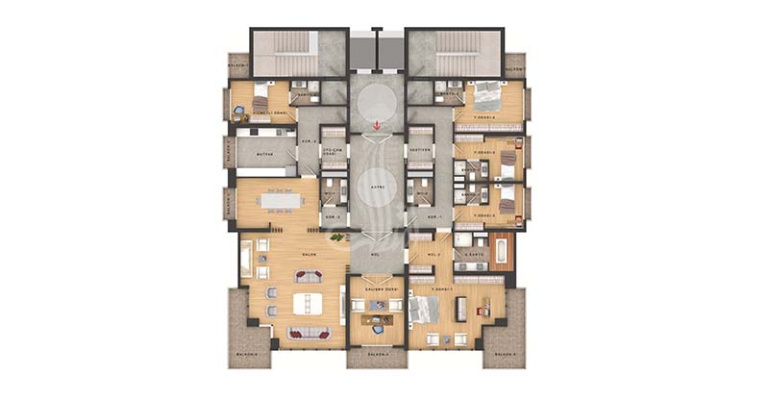 Delta Complex  IMT -1315 | Apartment Plans
