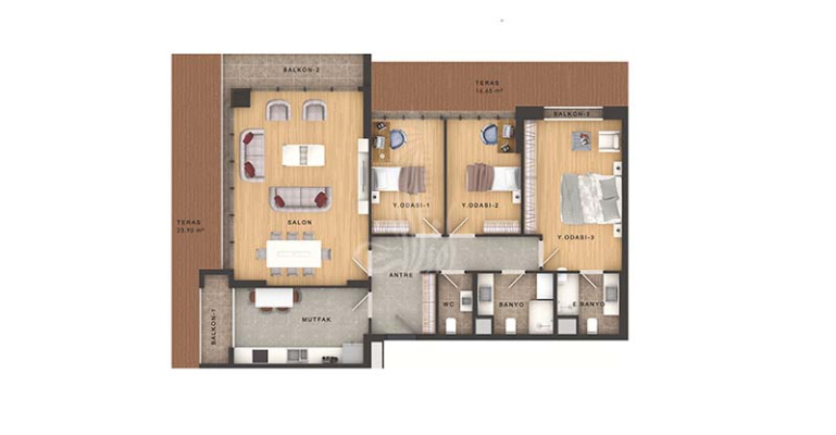 Delta Complex  IMT -1315 | Apartment Plans