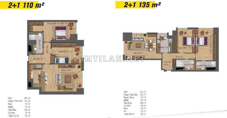 Luxury Real Estate Turkey Istanbul - Masaten Project IMT - 217 | Apartment Plans