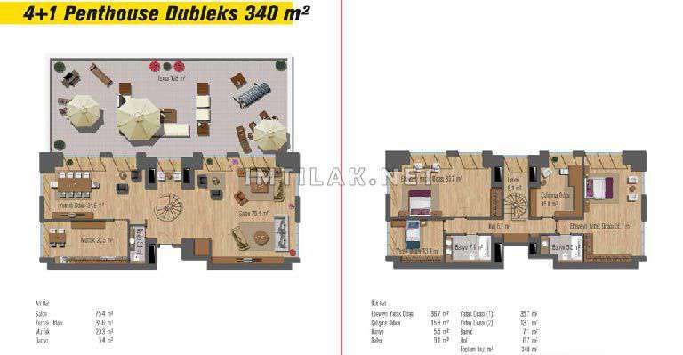 Luxury Real Estate Turkey Istanbul - Masaten Project IMT - 217 | Apartment Plans