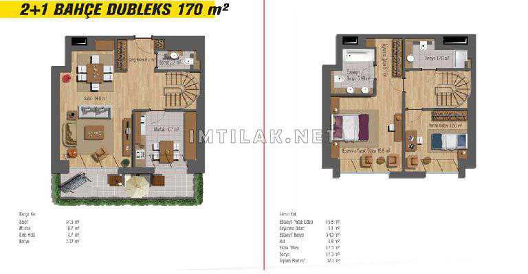 Luxury Real Estate Turkey Istanbul - Masaten Project IMT - 217 | Apartment Plans