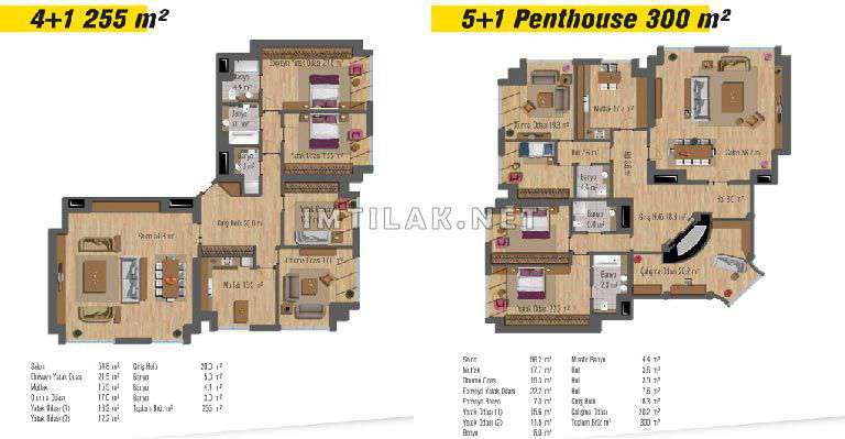 Luxury Real Estate Turkey Istanbul - Masaten Project IMT - 217 | Apartment Plans