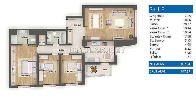 Le complexe de Jardin de Tima IMT - 226 | Plan de construction