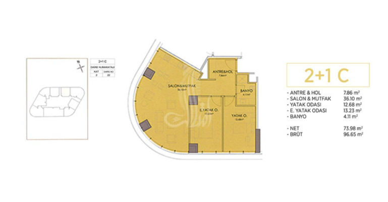 Life Kadikoy 440 - IMT | Apartment Plans