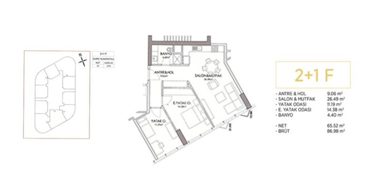 Life Kadikoy 440 - IMT | Apartment Plans