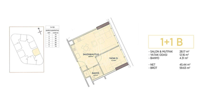 Life Kadikoy 440 - IMT | Apartment Plans