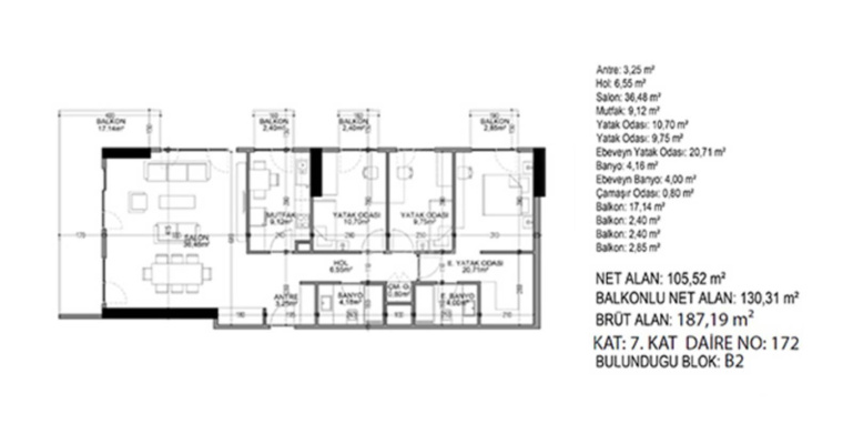 Dosso Residence 1336 - IMT | Apartment Plans